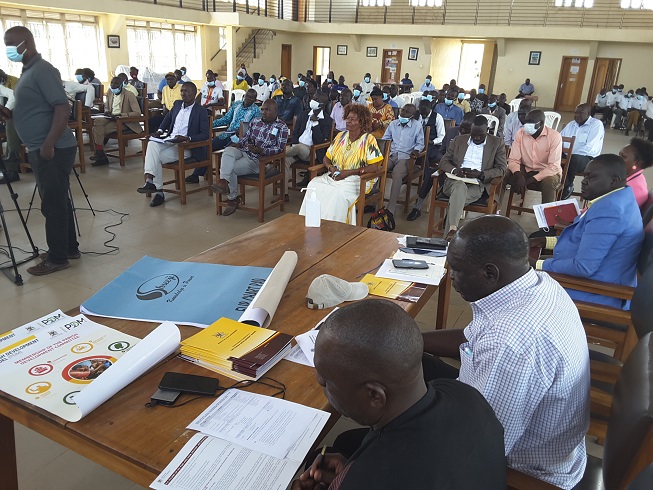 PDM sensitisation Workshop of district stakeholders at Multipurpose Hall